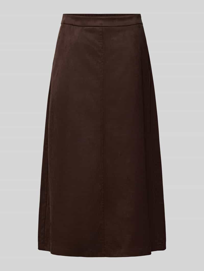 Smith and Soul Midirok in leerlook met elastische band