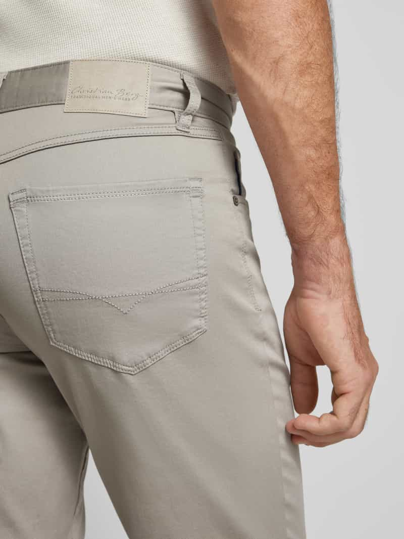 Christian Berg Men Regular fit chino in 5-pocketmodel