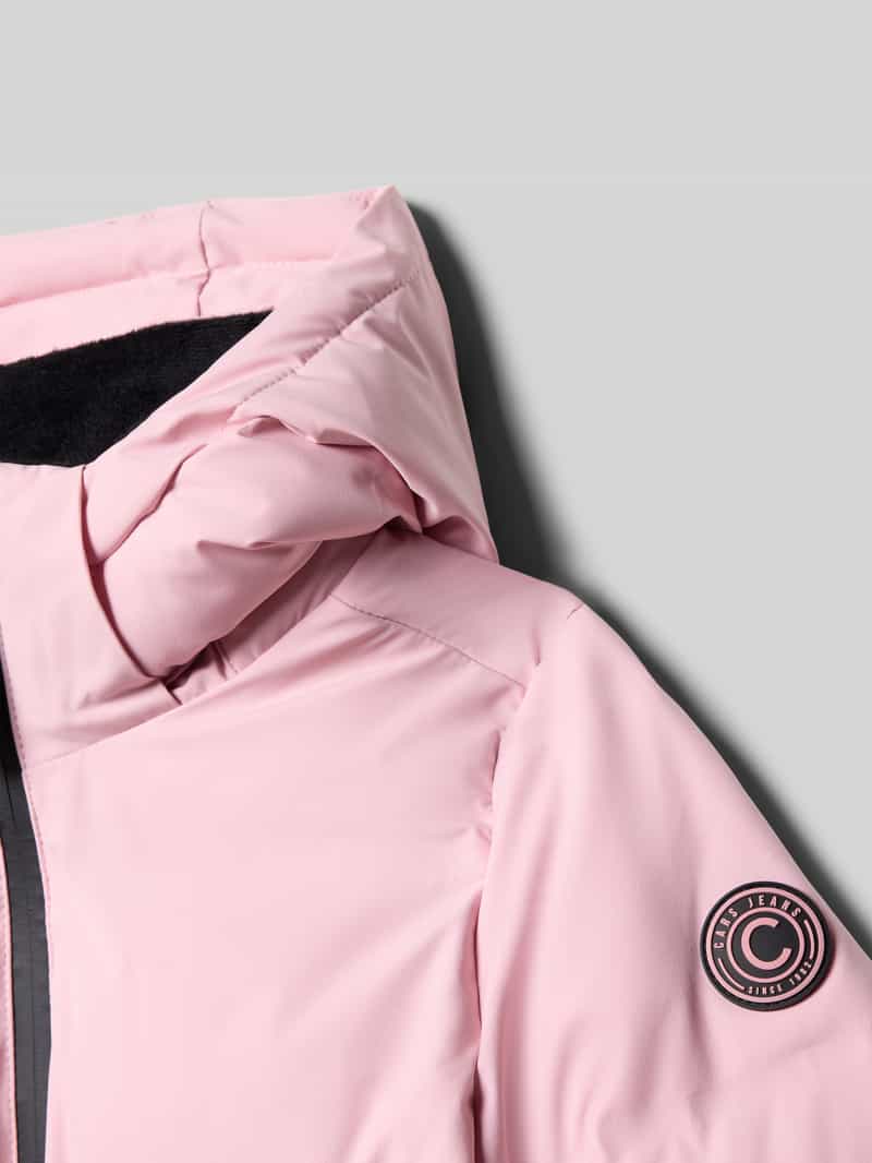 CARS JEANS Regular fit gewatteerd jack met logo-applicatie model 'MUYLA'