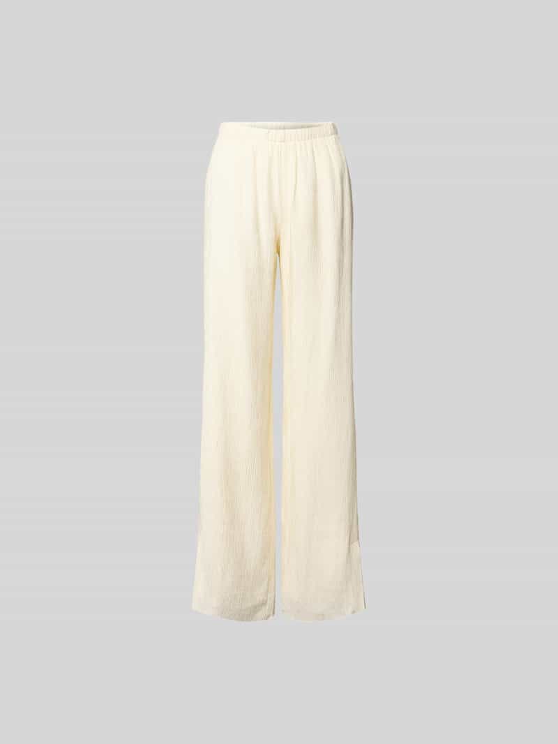 Anine Bing Stoffhose aus Viskose-Mix in Ecru, Größe M 2076527M