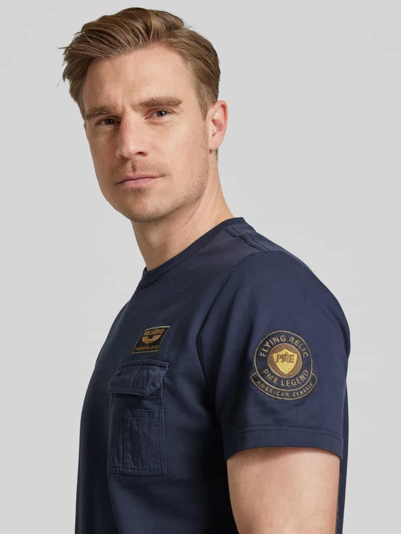 PME Legend T-shirt met borstzak