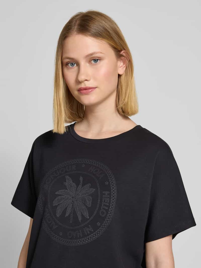 Soyaconcept Sweatshirt met labelprint model 'BANU'