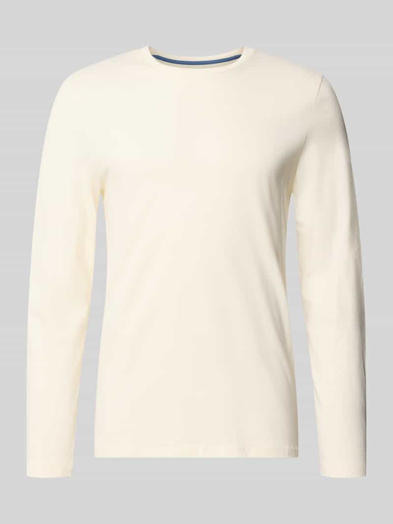 Christian Berg Men Slim fit shirt met lange mouwen van puur katoen