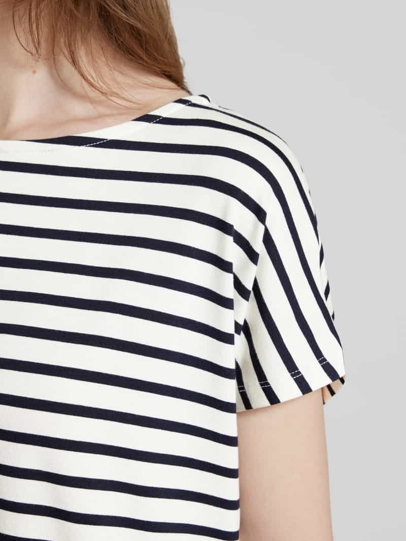 s.Oliver RED LABEL Relaxed fit T-shirt in mix van viscose en elastaan