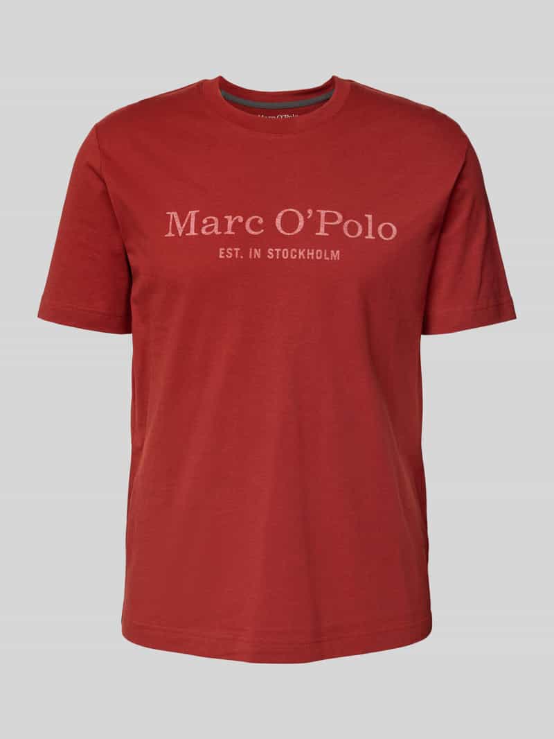 Marc O'Polo Regular fit T-shirt van puur katoen