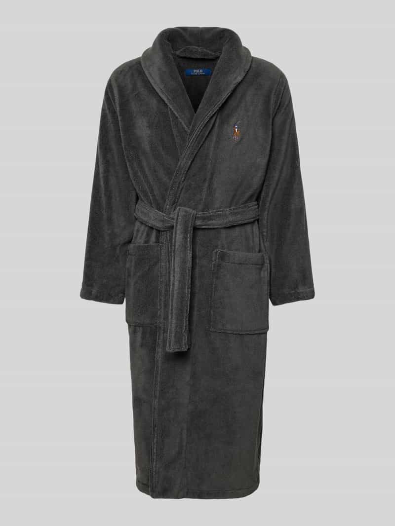 Badjas met reverskraag model 'SHAWL'