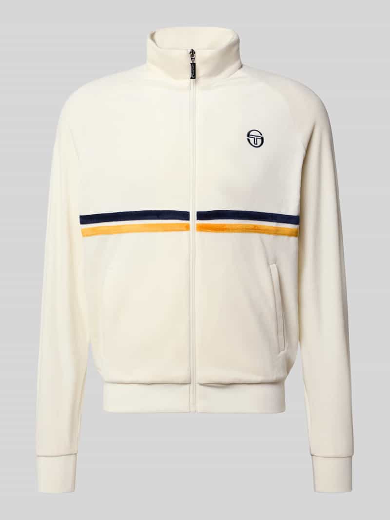 Sergio Tacchini Sweatjack met opstaande kraag model 'DALLAS'