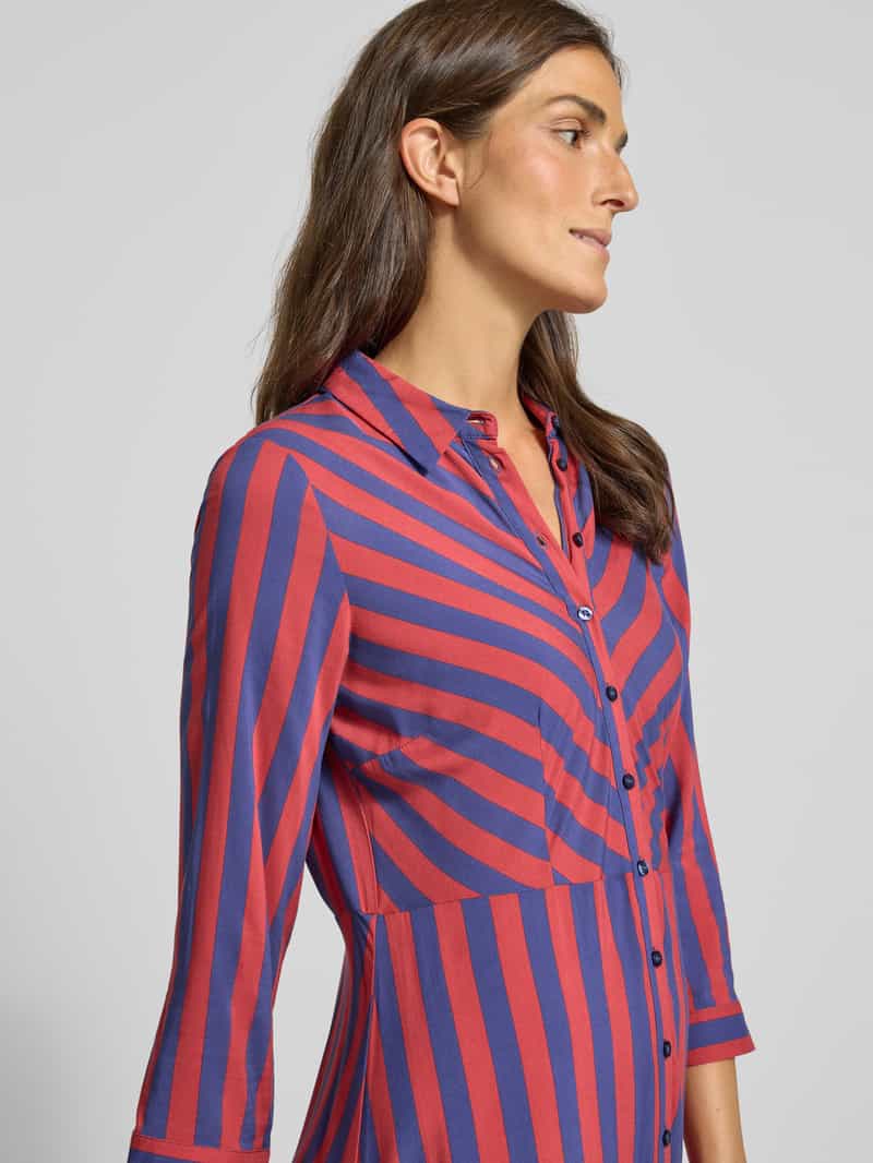 YAS Maxi-jurk met knoopsluiting model 'SAVANNA'