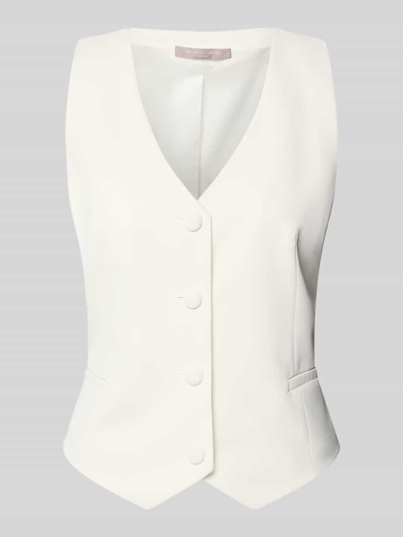 regular fit bodywarmer met v-hals