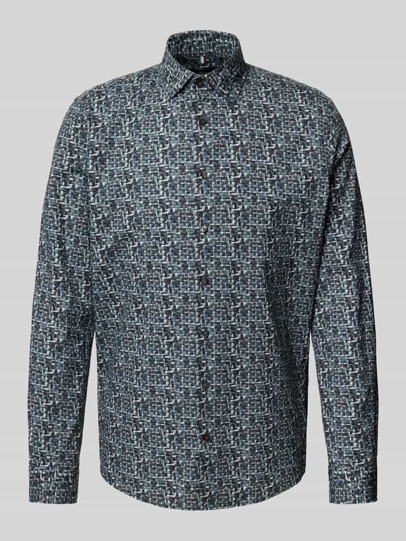 CINQUE Regular fit zakelijk overhemd met kentkraag model 'STEVEN'