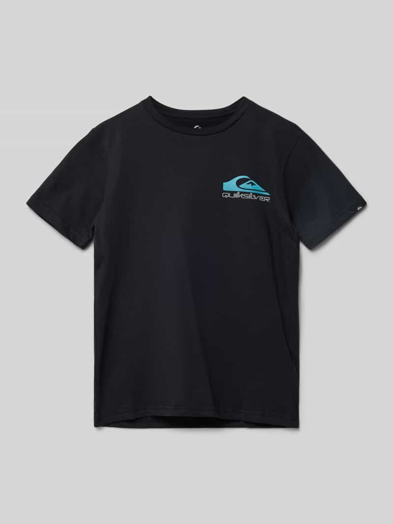 Quiksilver T-shirt met ronde hals, model 'OMNI WAVE'