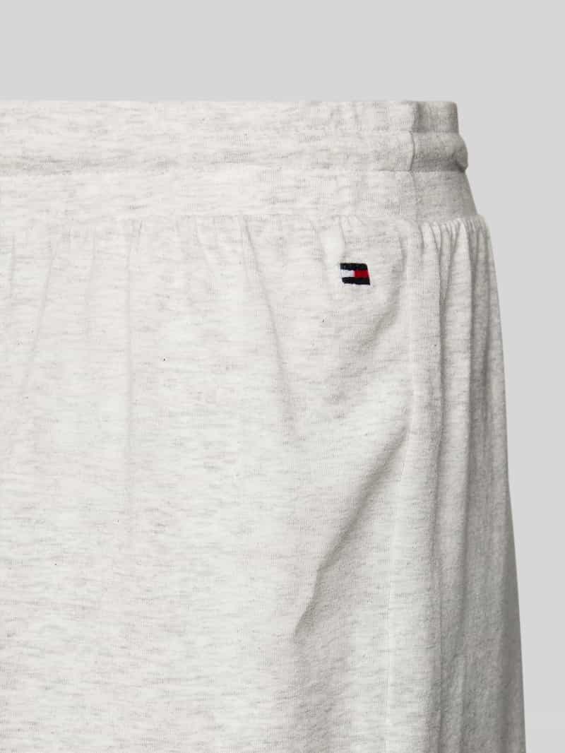 Tommy Hilfiger Korte regular fit pyjamabroek met kant