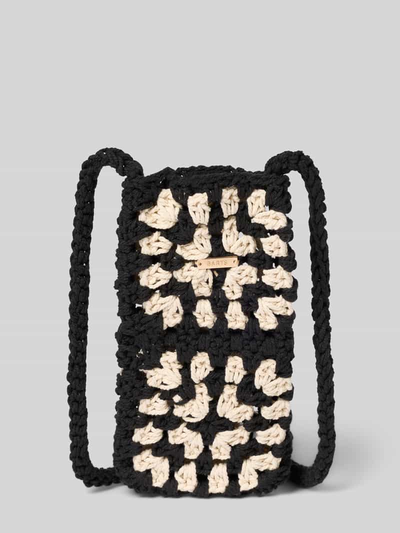 Schoudertas met labeldetail model 'Wanderes Phonebag'