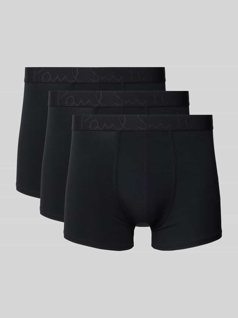 Paul Smith Boxershort met elastische band in een set van 3 stuks