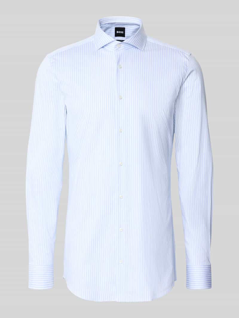 slim fit zakelijk overhemd met extra lange mouw model 'H-HANK'