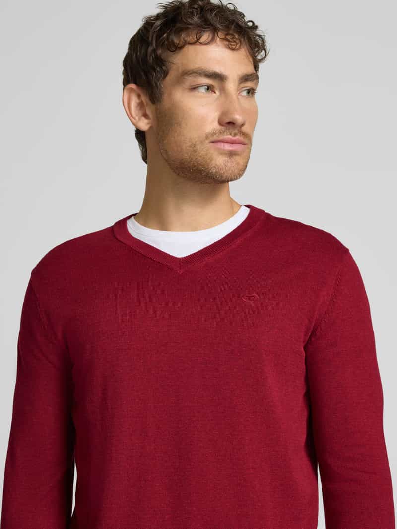 Tom Tailor Regular fit pullover van puur katoen