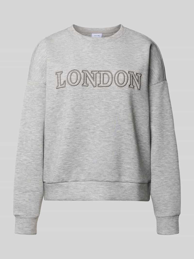 Vila Sweatshirt met ronde hals model 'REFLECT