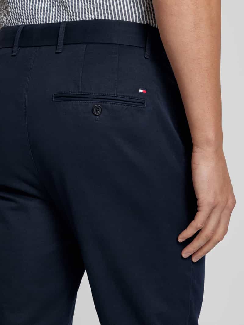 Tommy Hilfiger Regular fit chino met ceintuurlussen model 'MERCER 1985'
