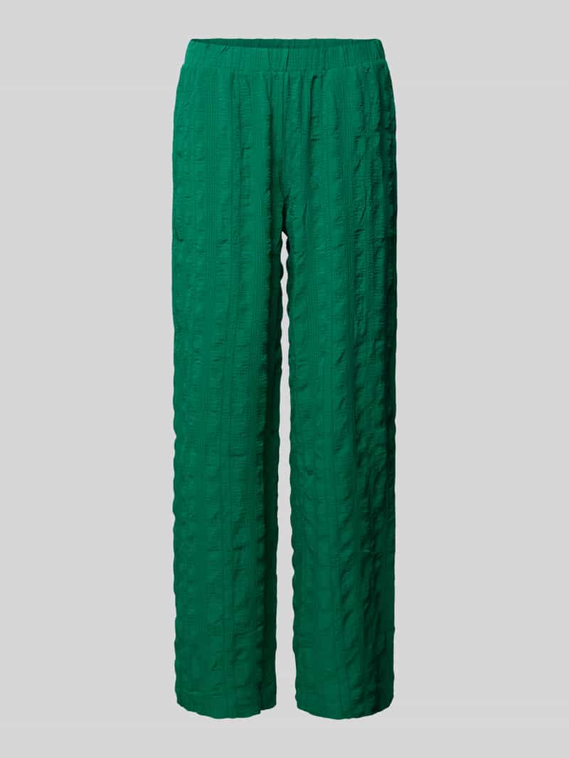 Vero Moda Loose fit stoffen broek met structuurmotief model 'NOELLA