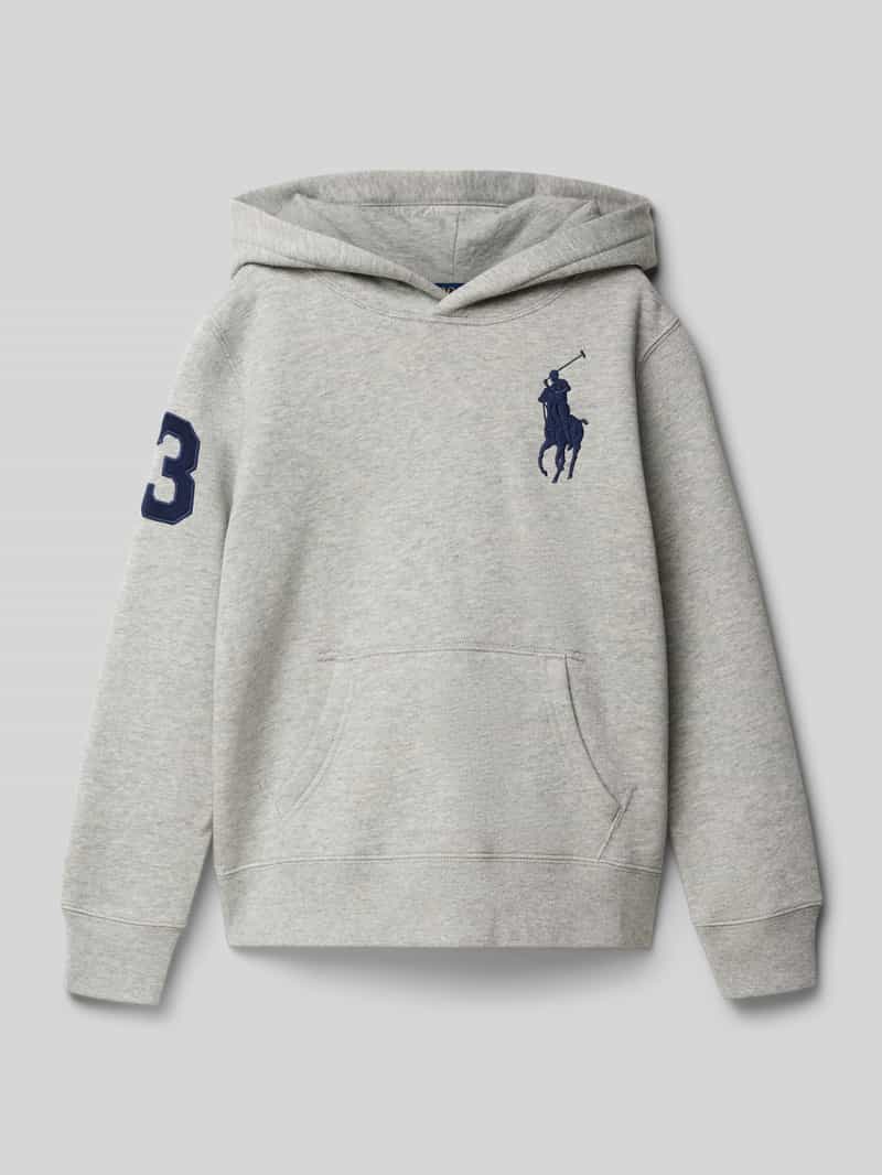 Polo Ralph Lauren Teens Regular fit hoodie van katoenmix