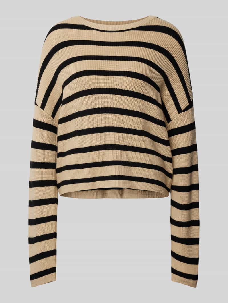 MSCH Copenhagen Gebreide pullover met extra brede schouders