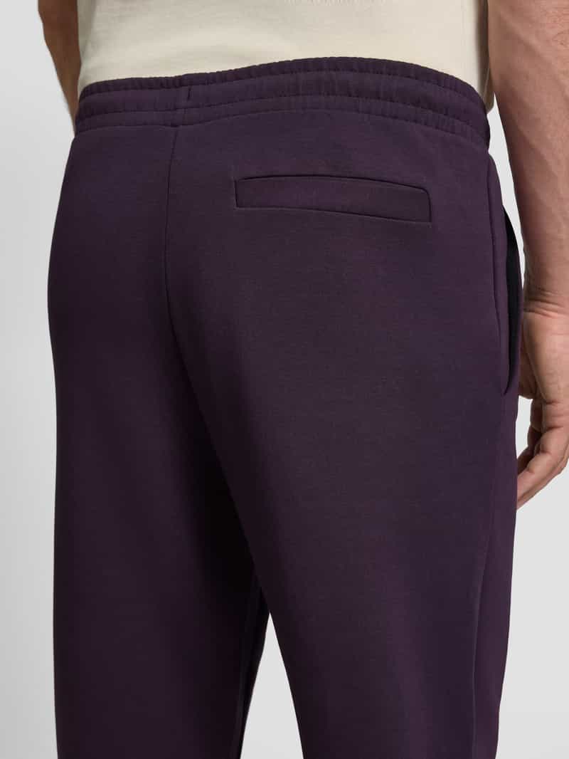 BOSS Green Regular fit sweatpants van katoenmix