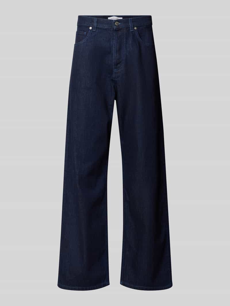MAISON KITSUNÉ wide fit jeans van puur katoen