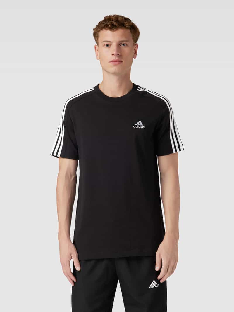 T-shirt met labelstitching ADIDAS SPORTSWEAR