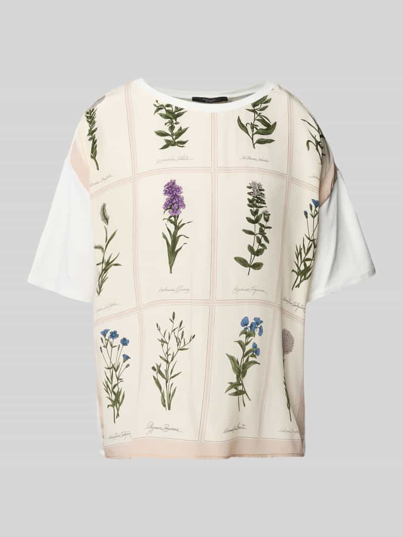 Weekend Max Mara T-shirt met extra brede schouders model 'PAMPAS'