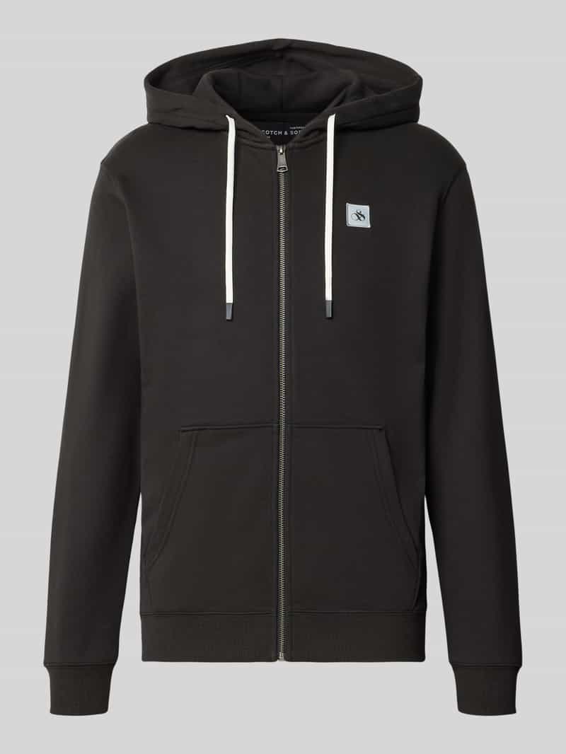 Scotch & Soda 183751 Sweatshirt Met Rits Zwart M Man