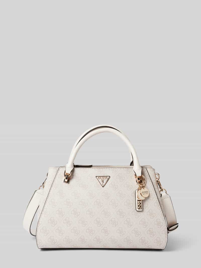 Guess Handtas met labelapplicaties model 'NOELLE'