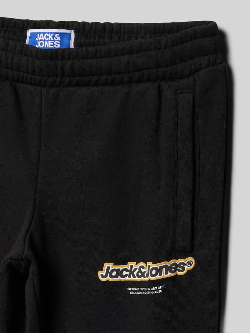 jack & jones Regular fit sweatpants met labelprint model 'KARL'