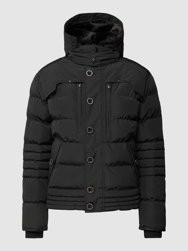 Gewatteerd jack met ritszakken Wellensteyn