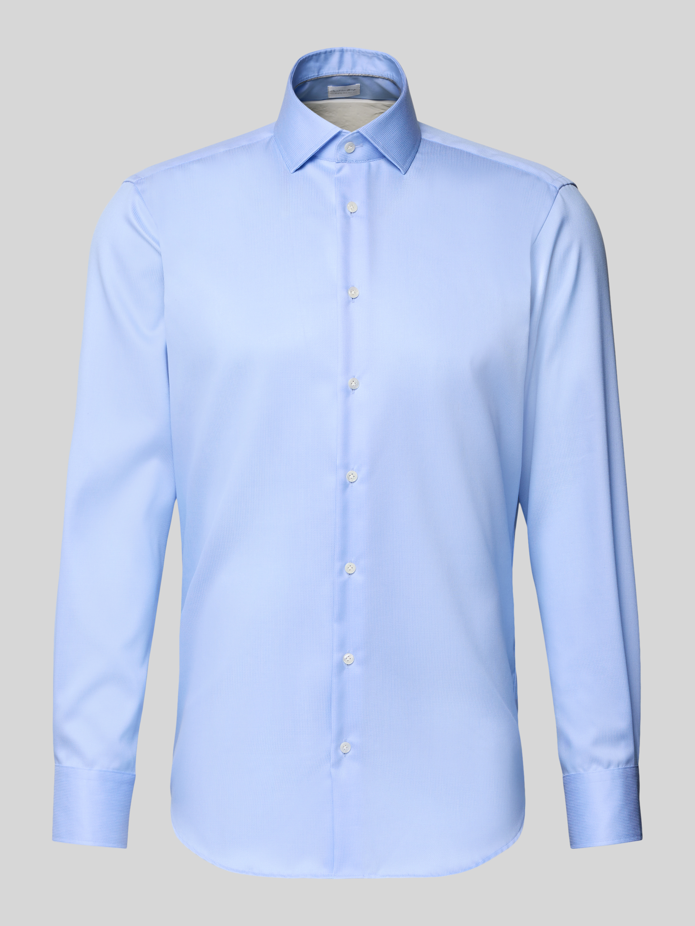 Christian Berg Men Regular fit zakelijk overhemd van Two Ply premium materiaal