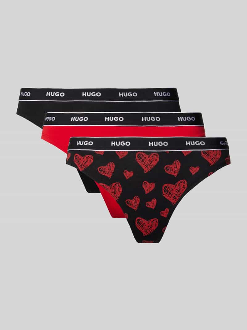 HUGO String met label in band model 'TRIPLET'