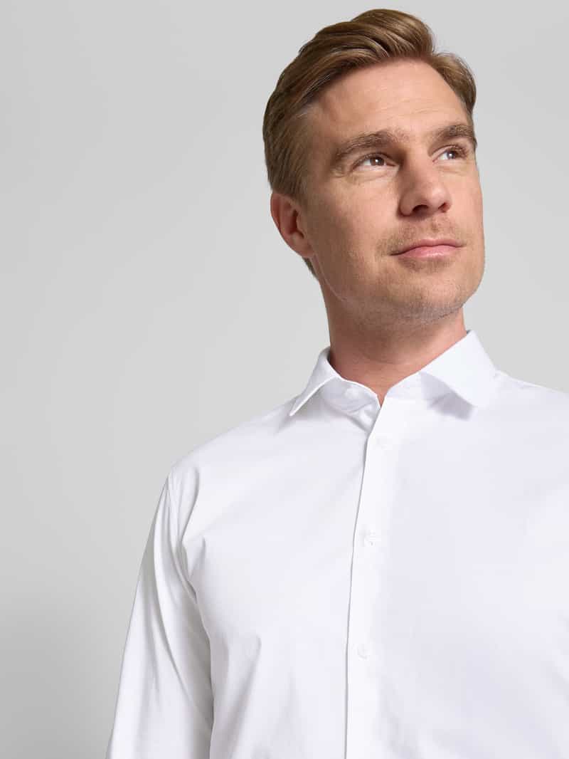 s.Oliver BLACK LABEL Shaped fit zakelijk overhemd van katoenstretch