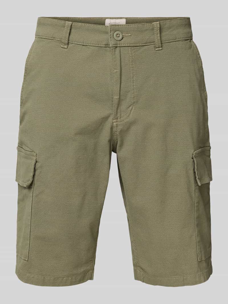 camel active Regular fit bermuda met cargozakken