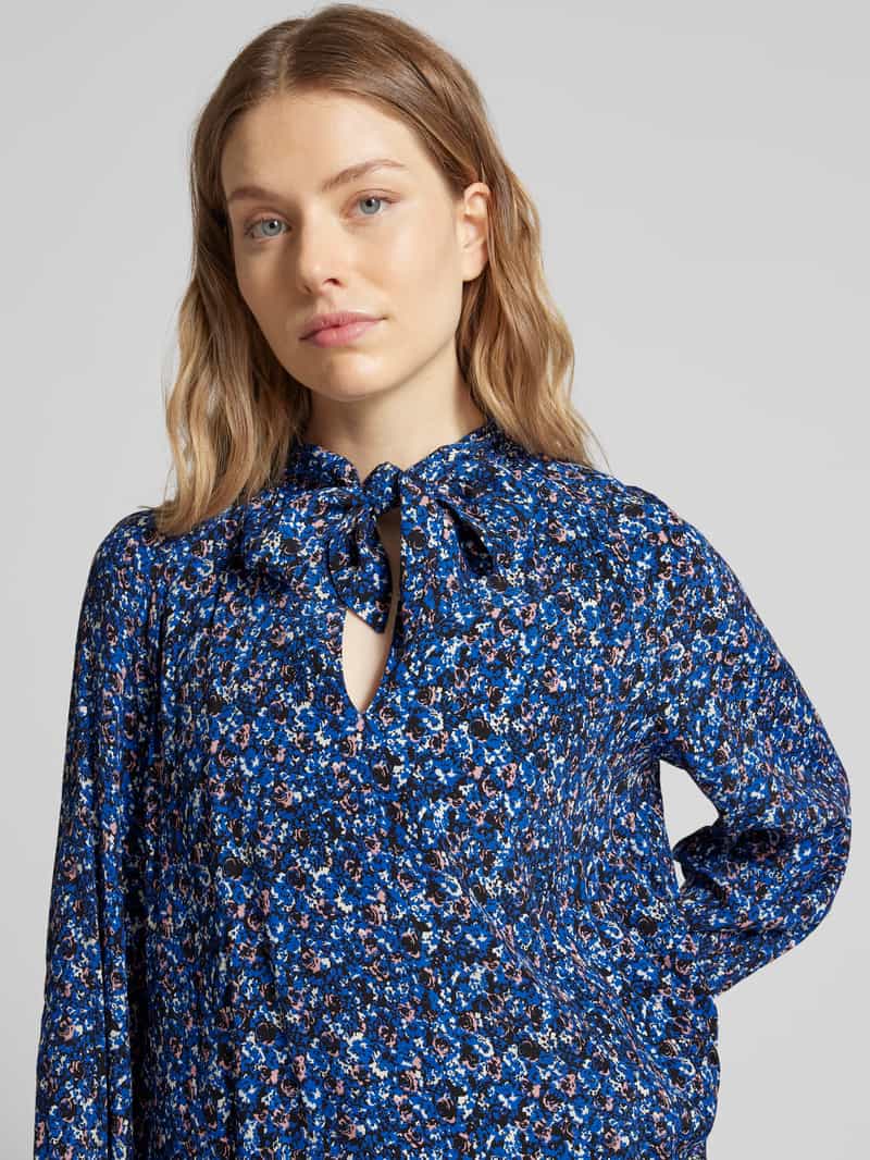 Pepe Jeans Regular fit strikblouse met druppelvormige hals