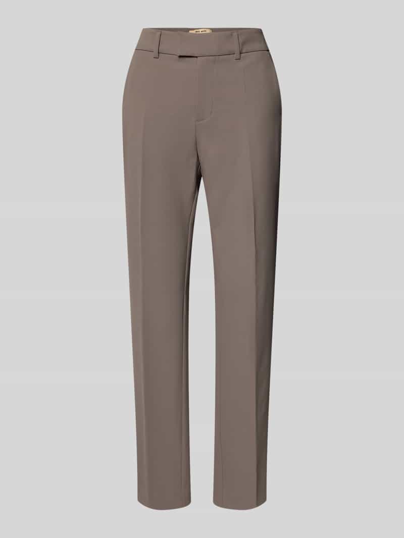MOS MOSH Stoffen broek met persplooien model 'Myla Miley'