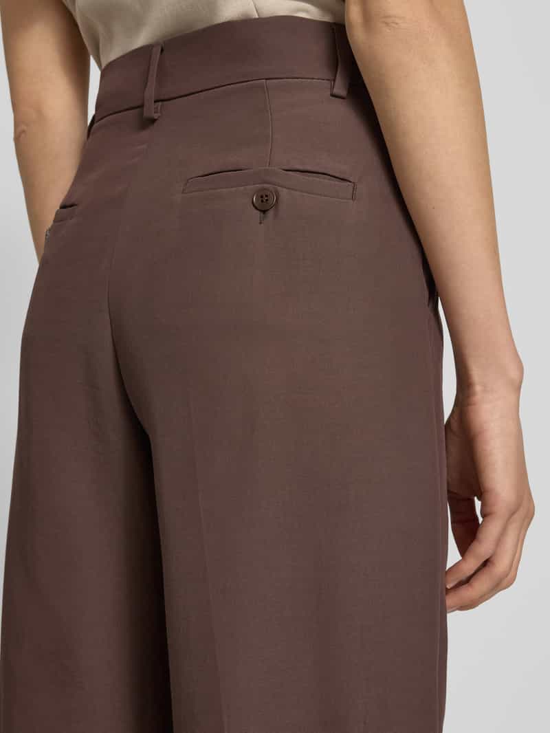 Weekend Max Mara Wide leg stoffen broek met katoen model 'BALLO'
