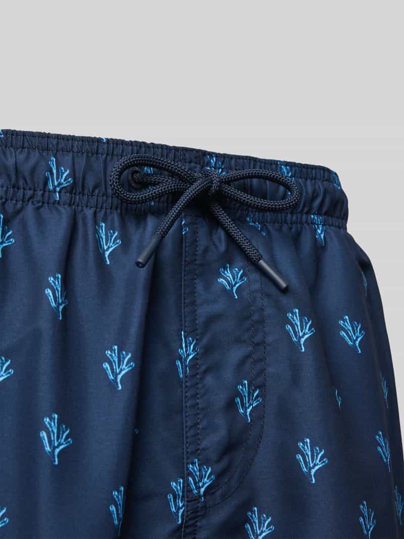 Shiwi Regular fit zwembroek met labelpatch model 'Mike'