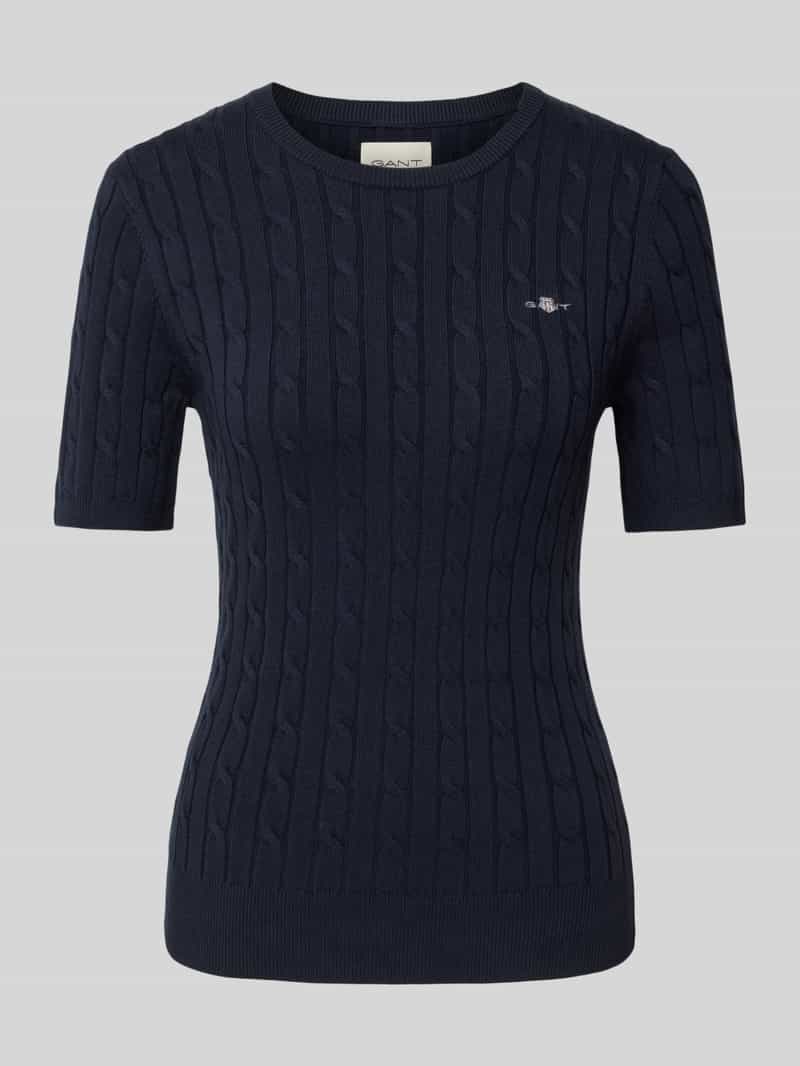 Gant T-shirt in tricotlook