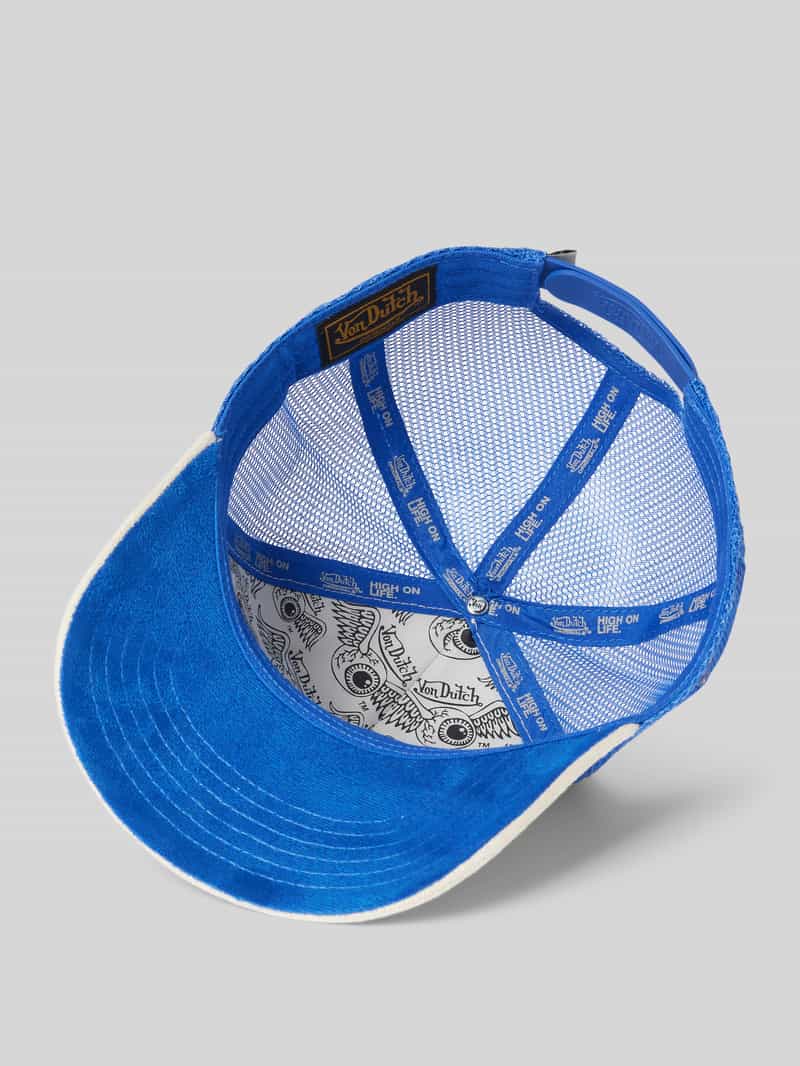 Von Dutch Trucker-pet met labelpatch model 'BOSTON'