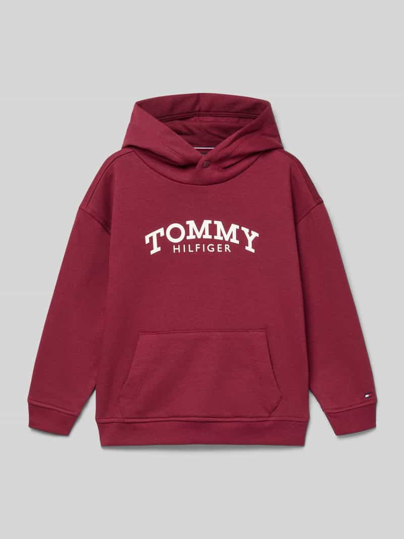 Tommy Hilfiger Kids Regular fit hoodie van katoenmix