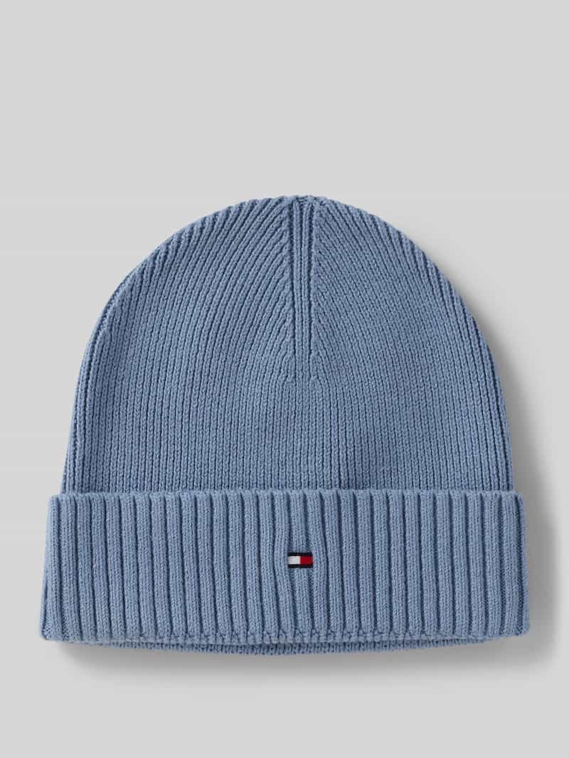 Tommy Hilfiger Beanie van een mix van katoen en kasjmier