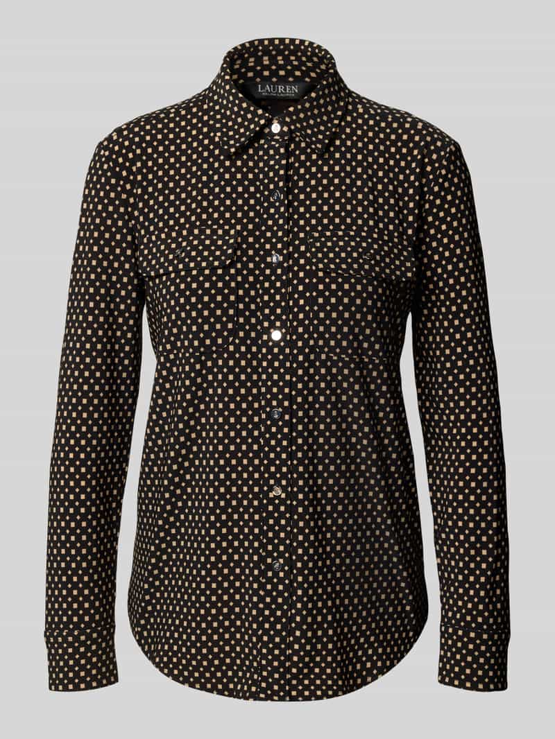 Lauren Ralph Lauren Slim fit jack met plattekraag model 'Corwin'