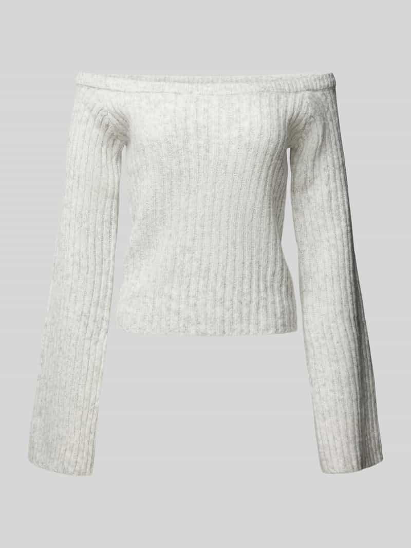 Gina Tricot Gebreide pullover in off shoulder-look