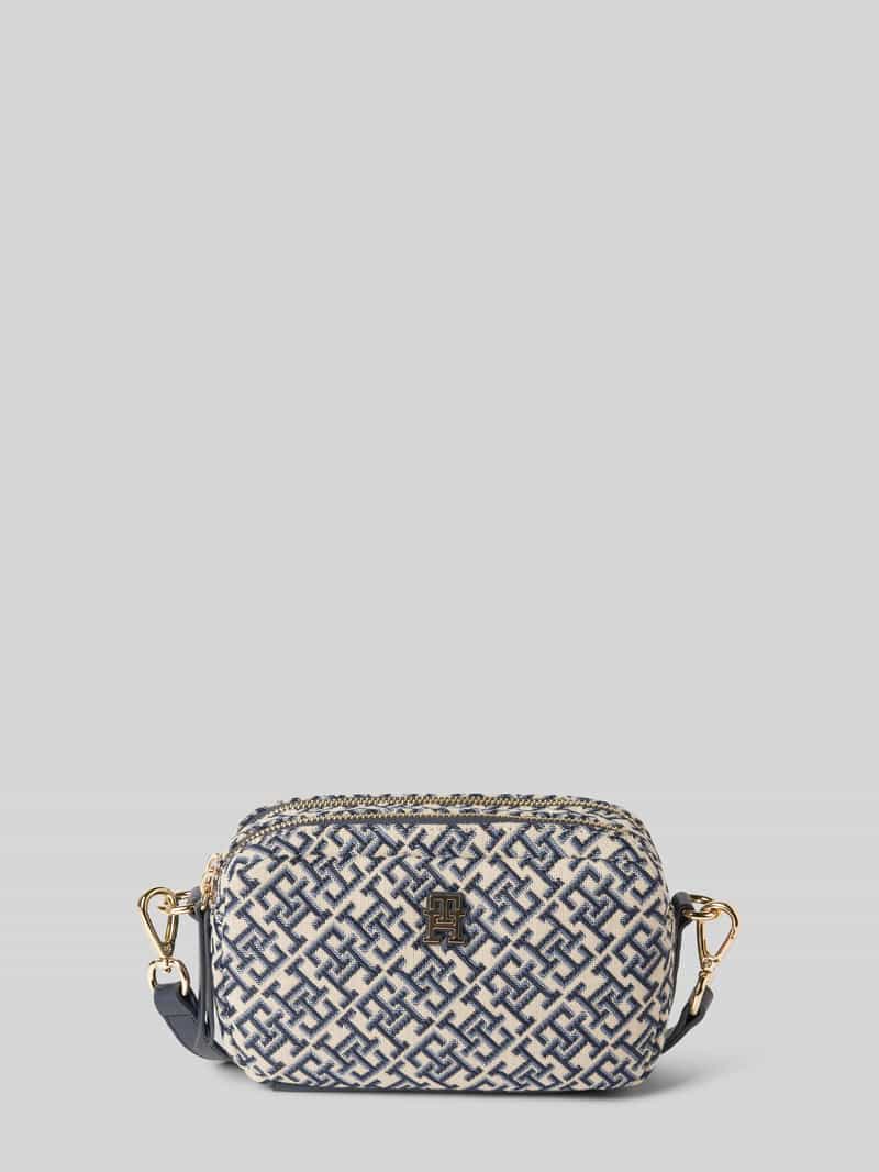 Tommy Hilfiger Schoudertas met monogram-jacquard