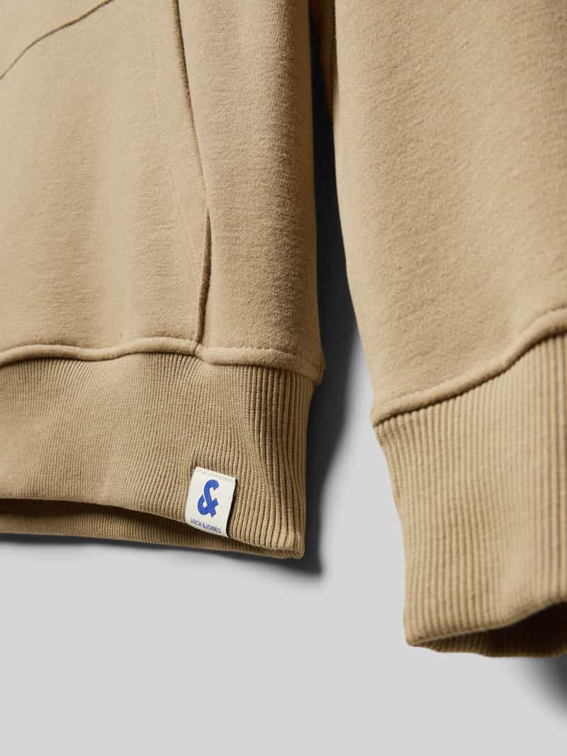 jack & jones Comfort fit hoodie met labelprint