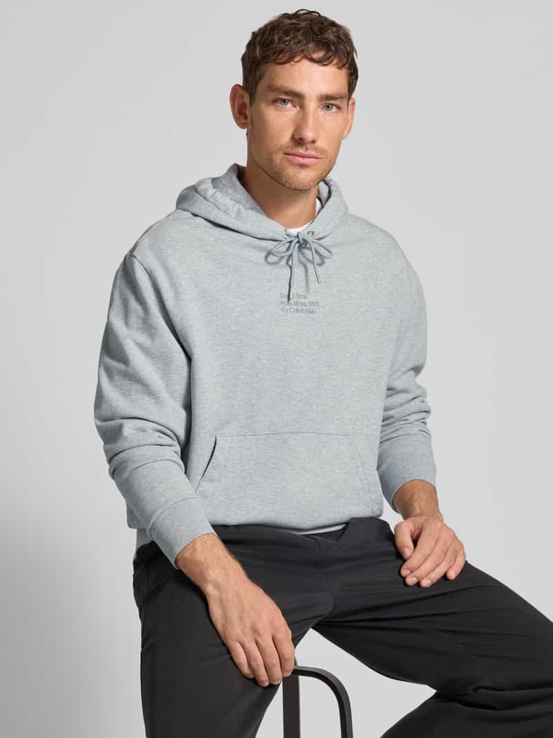 CK Calvin Klein Hoodie met labelstitching